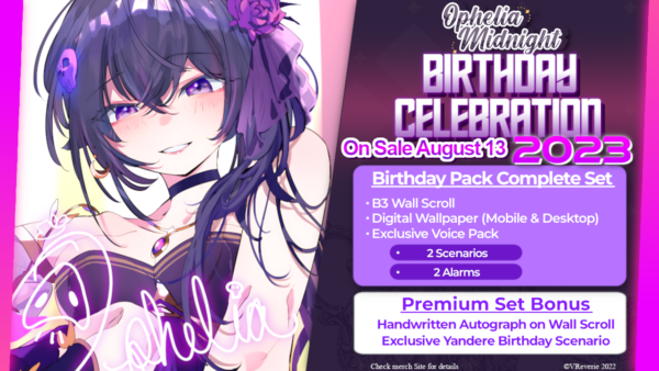 Ophelia Midnight Birthday 2023 Bundle [BONUS]